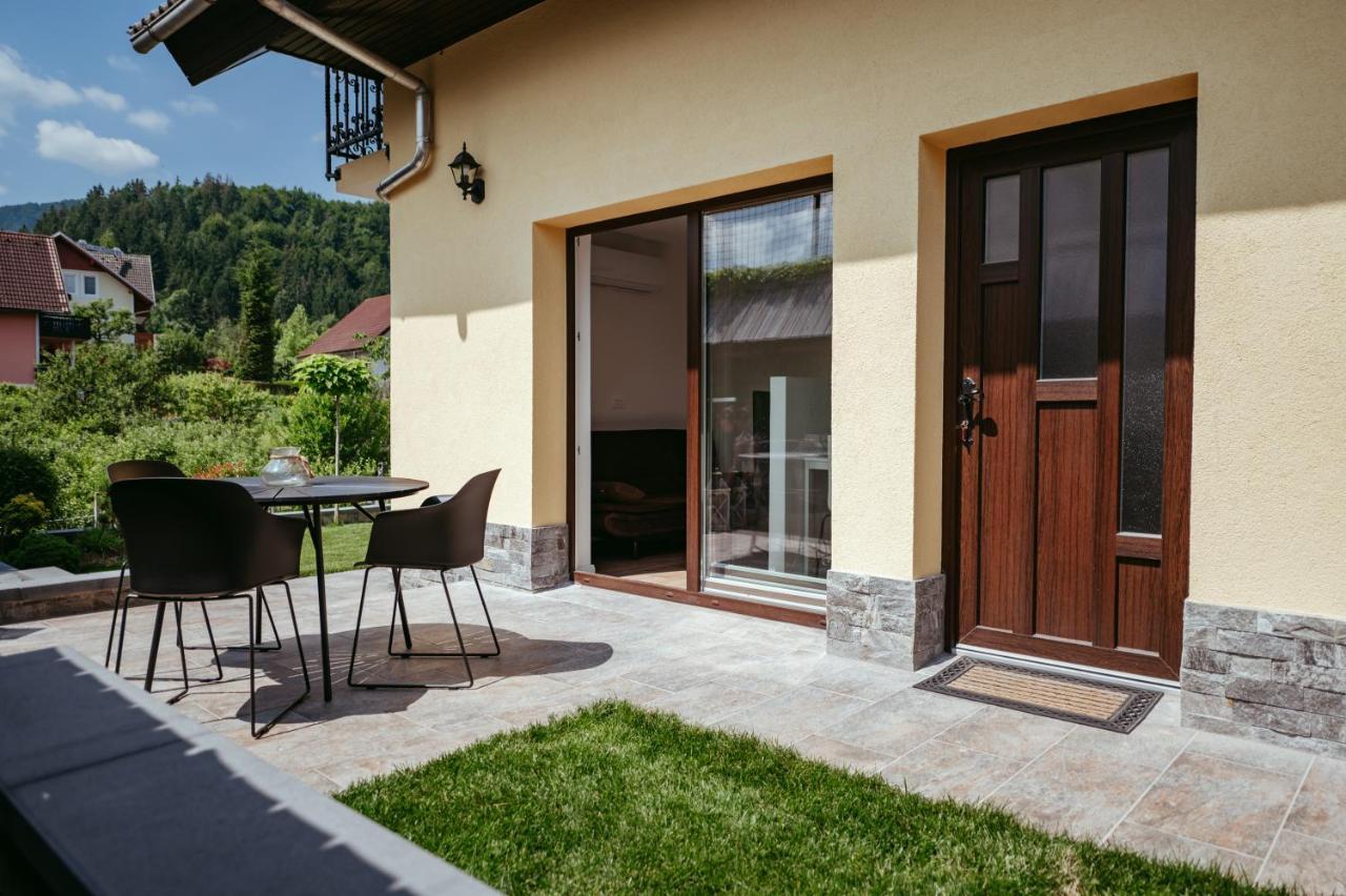 Apartment Oddih With Terrace And Private Sauna Bled Zewnętrze zdjęcie